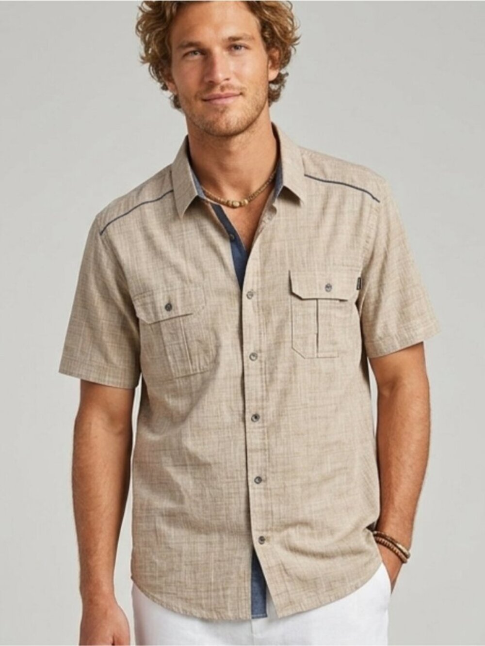 Guess Cotton Short Sleeve Shirt